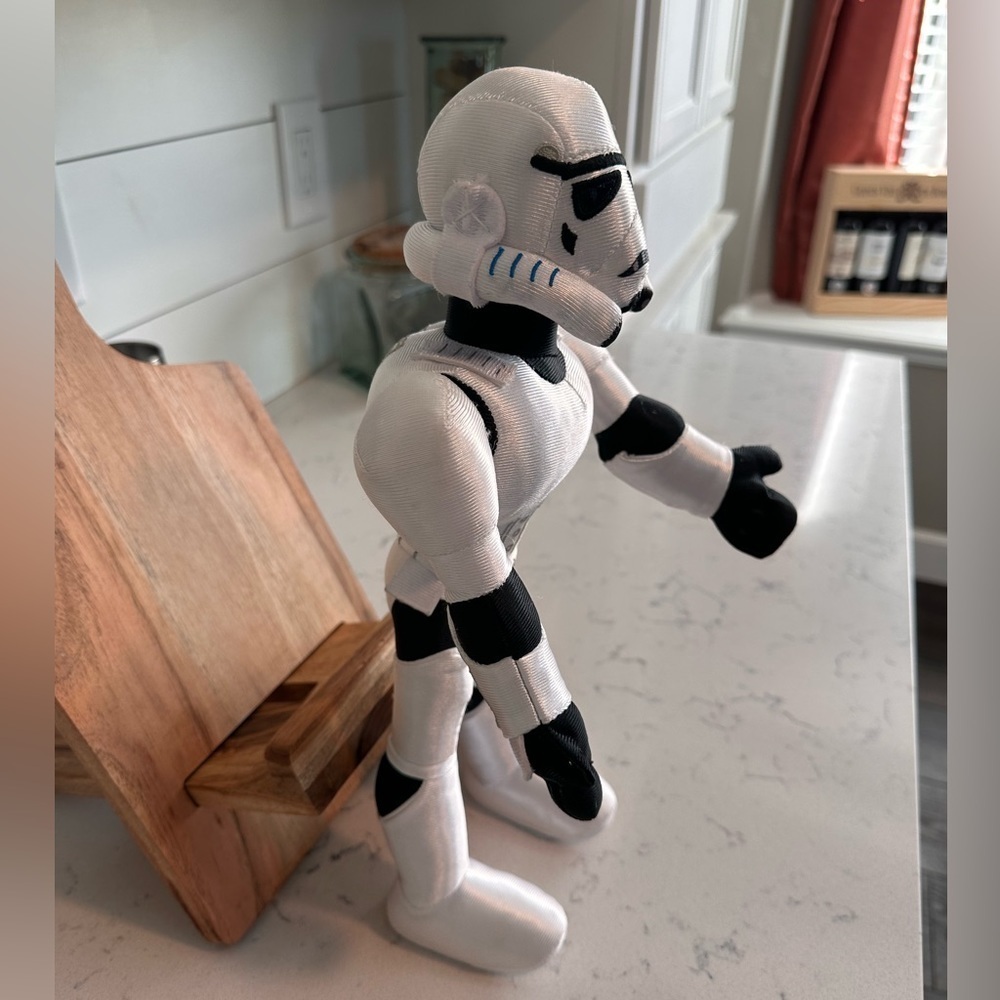 Disney Store Star Wars Stormtrooper Medium Plush Toy possible figure - Picture 6 of 7